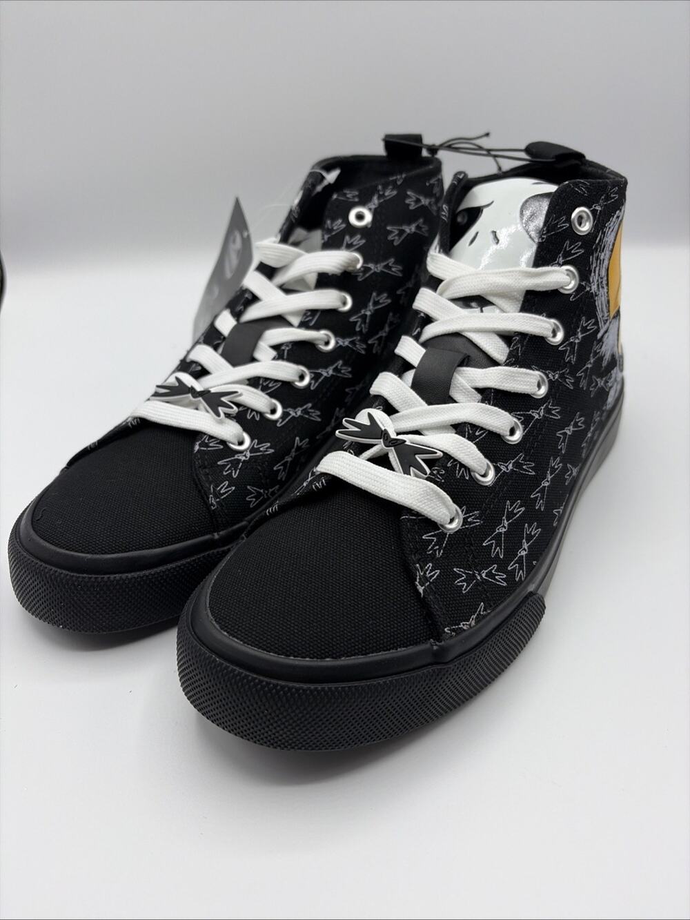 Disney Burton’s The Nightmare Before Christmas Adult Jack Skellington Shoes Sz 8